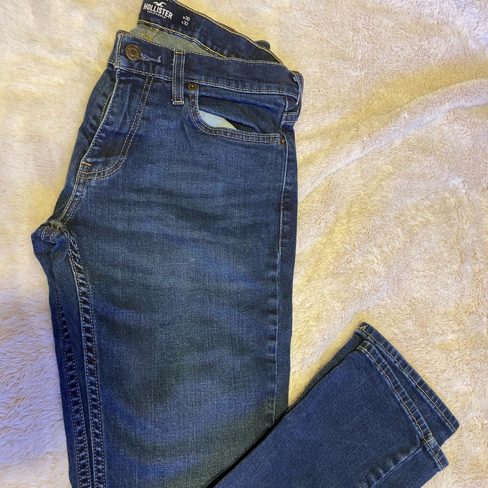 Mens slim straight Hollister jeans